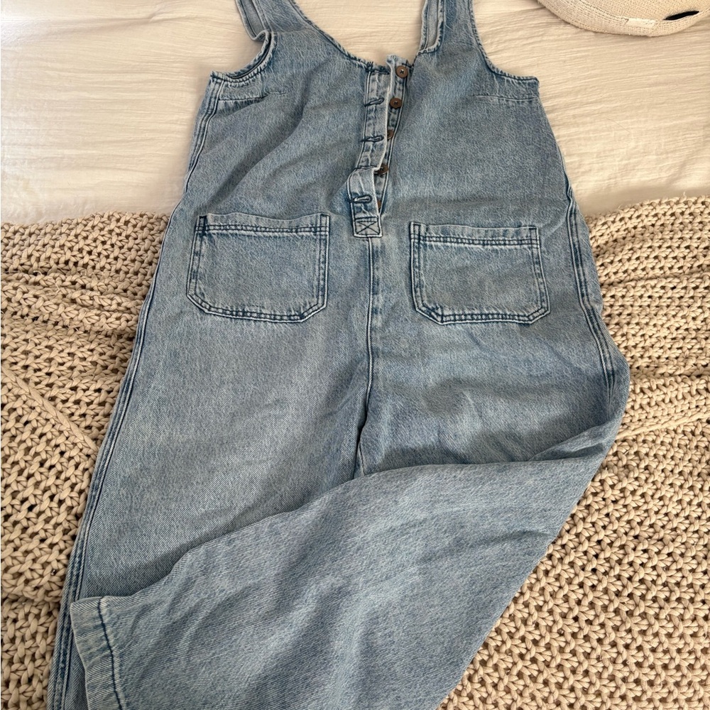 Denim Overalls
